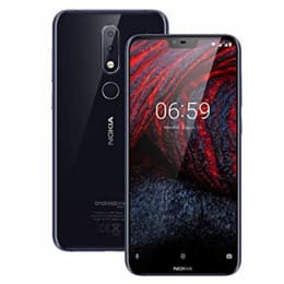 Nokia X6 (2018) 32GB - ブラック - Simフリー