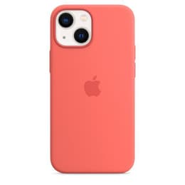 Apple シリコンケース iPhone 13 Mini - Magsafe - シリコーン ピンク