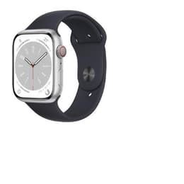 Apple Watch Series 8 41mm - GPSモデル - アルミニウム シルバー ケース- スポーツバンド