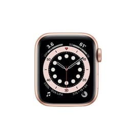 Apple Watch Series 6 44mm - GPS + Cellularモデル - ステンレススチール ゴールド ケース- バンド無し