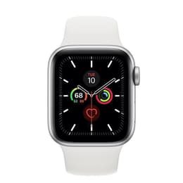 Apple Watch Series 5 44mm - GPSモデル - アルミニウム シルバー ケース- スポーツバンド
