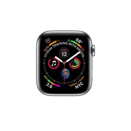 Apple Watch Series 4 44mm - GPS + Cellularモデル - ステンレススチール シルバー ケース- バンド無し