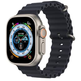 Apple Watch Ultra 49mm - GPS + Cellularモデル - チタニウム チタニウム ケース- オーシャンバンド