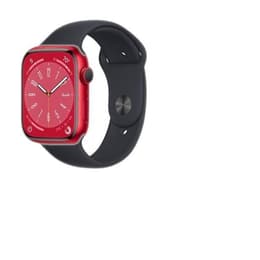 Apple Watch Series 8 41mm - GPSモデル - アルミニウム レッド ケース- スポーツバンド