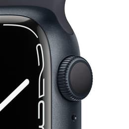 Apple Watch Series 7 41mm - GPSモデル - アルミニウム ミッドナイト ケース- スポーツバンド