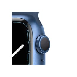 Apple Watch Series 7 45mm - GPSモデル - アルミニウム ブルー ケース- スポーツバンド
