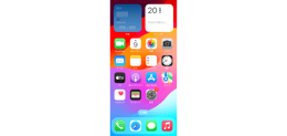 iPhoneの初期設定 ホーム画面