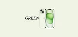 iPhone15グリーン