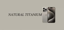 iPhone15 ナチュラルチタニウム