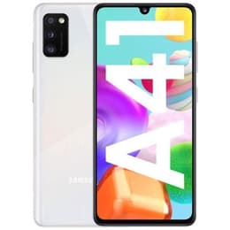SIMフリー 本体 Galaxy A41 64 GB 439G ホワイト Amazon | Galaxy A41 SWA48 SCV48SKA 本体 白 SIMフリー 1台入り | au