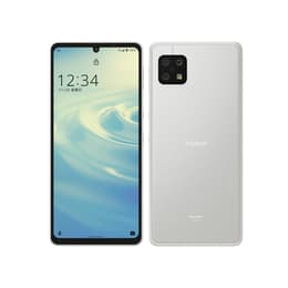 Sharp Aquos sense6 64GB - シルバー - Simフリー - Au版 【整備済み