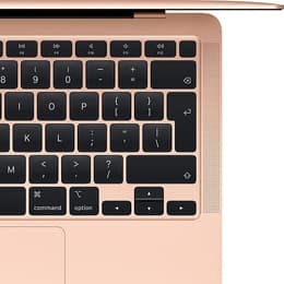 MacBook Air 13.3 インチ (2018) ゴールド - Core i5 1.6 GHZ - SSD 128GB - 8GB RAM -  QWERTY配列キーボード