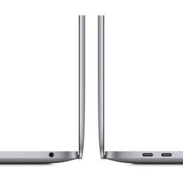 MacBook Pro 13 インチ (2020) - Apple M1 8-コア と 8-コア GPU - 8GB RAM - SSD 256GB  - QWERTY配列キーボード