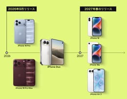 iPhone18の発売日・スペックレビューなどの最新情報まとめ【リリース