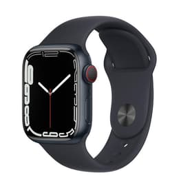 Apple Watch Series 7 41mm - GPSモデル - アルミニウム ミッドナイト ケース- スポーツバンド