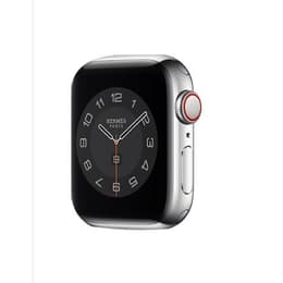 Apple Watch Series 6 44mm - GPS + Cellularモデル - ステンレススチール Hermes シルバー ケース- バンド無し